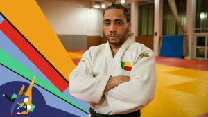 Valentin Houinato, judoka béninois