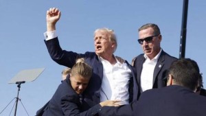 Donald Trump, blessé lors d’un meeting en Pennsylvanie