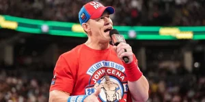 Le catcheur américain John Cena