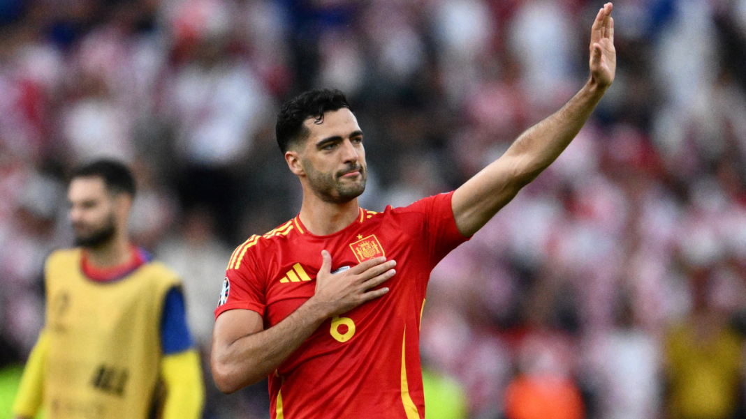 Le milieu de terrain espagnol, Mikel Merino