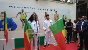 JO Paris 2024 : Le drapeau national remis aux représentants du Bénin