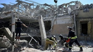 L'Ukraine visée par une attaque russe massive