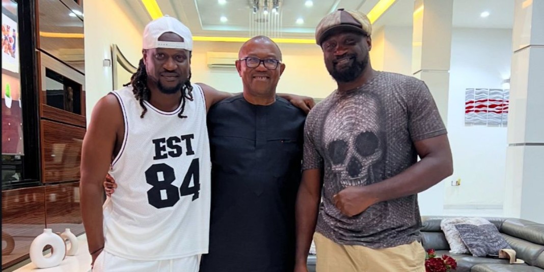 Les chanteurs nigérian P-Square