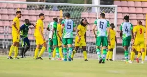 Des joueurs du Nigeria et du Bénin