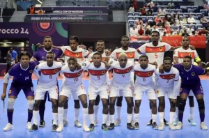 Des joueurs angolais, CAN Futsal 2024