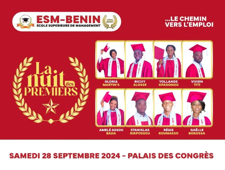 ESM-BENIN récompense ses meilleurs étudiants aux examens nationaux de Licence et de Master