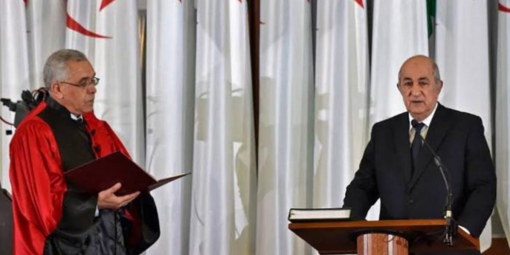 le président Abdelmadjid Tebboune prête serment