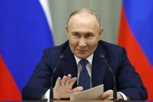 Vladimir Poutine, président de la Russie