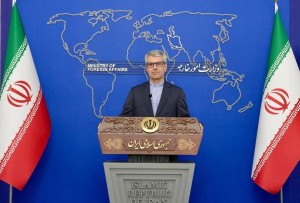 Le porte-parole du ministère iranien des Affaires étrangères, Esmaeil Baghaei