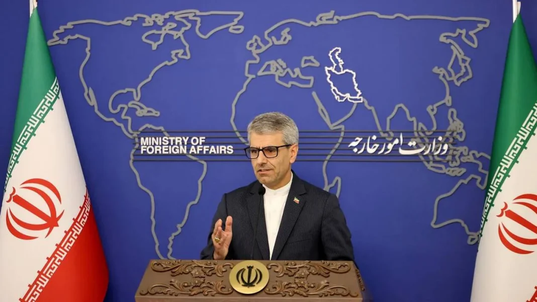 EsmaÃ¯l BaghaÃ¯, porte-parole du ministère iranien des Affaires étrangères