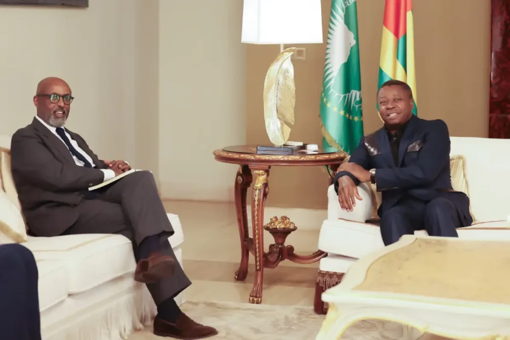 Faure Gnassingbé et Selassie,@: Présidence Togo