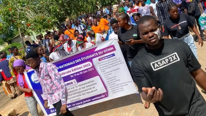 Mouvement estudiantin Ã  l'Université d'Abomey calavi