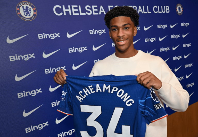 Chelsea: Josh Acheampong rempile jusqu’en 2029