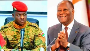 Alassane Ouattara et Ibrahim Traoré