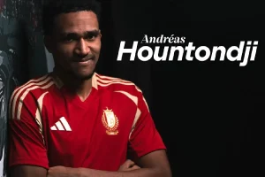 Andréas Hountondji sous le maillot du Standard de Liège @site du Standard de Liège