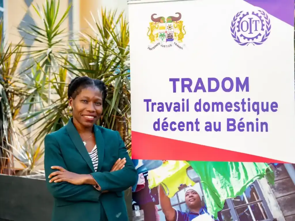 Dolores Amoussouga, coordonnatrice du projet TRADOM au Benin