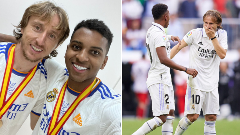 Real Madrid: Rodrygo parle de sa relation spéciale avec Luka Modric