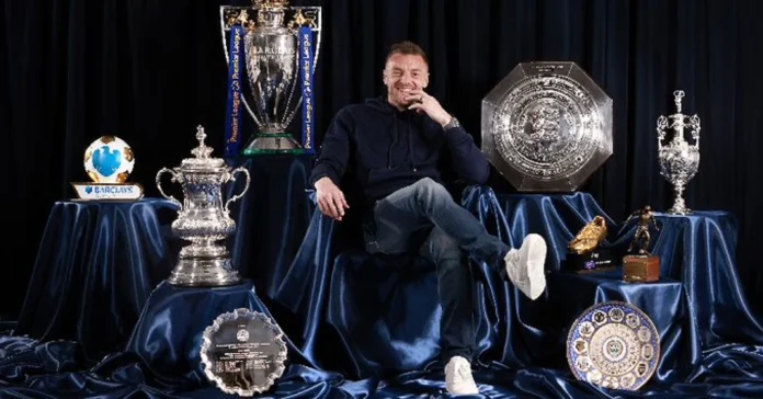 Jamie Vardy, attaquant de Leicester