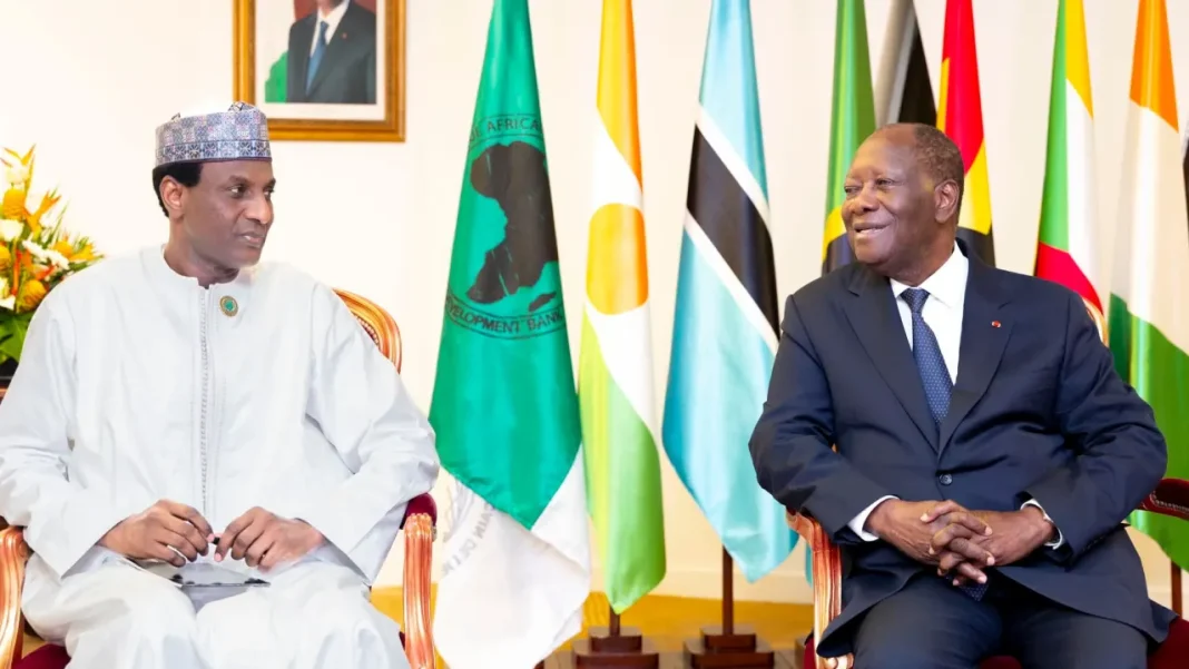 Rencontre Ouattara-Lamine Zeine à Abidjan en marge du sommet de la BAD