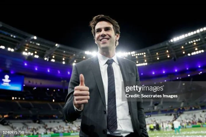 L'ancien international brésilien, Ricardo Kaka