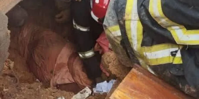 Glissement de terrain à Attécoubé