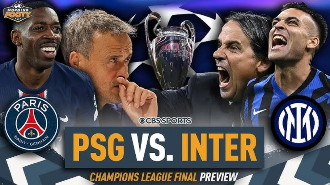 Finale de Ligue des champions: PSG vs Inter Milan
