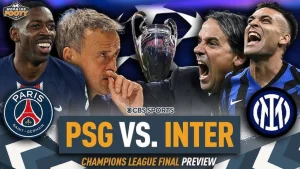 Finale de Ligue des champions: PSG vs Inter Milan
