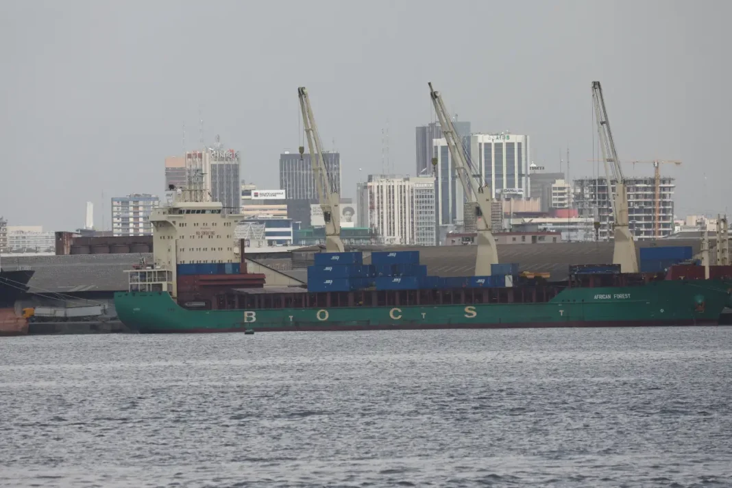 Le port d'Abidjan