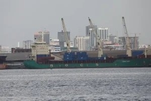 Le port d'Abidjan
