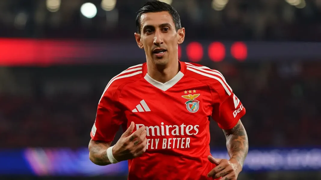 Le milieu offensif argentin, Angel Di Maria