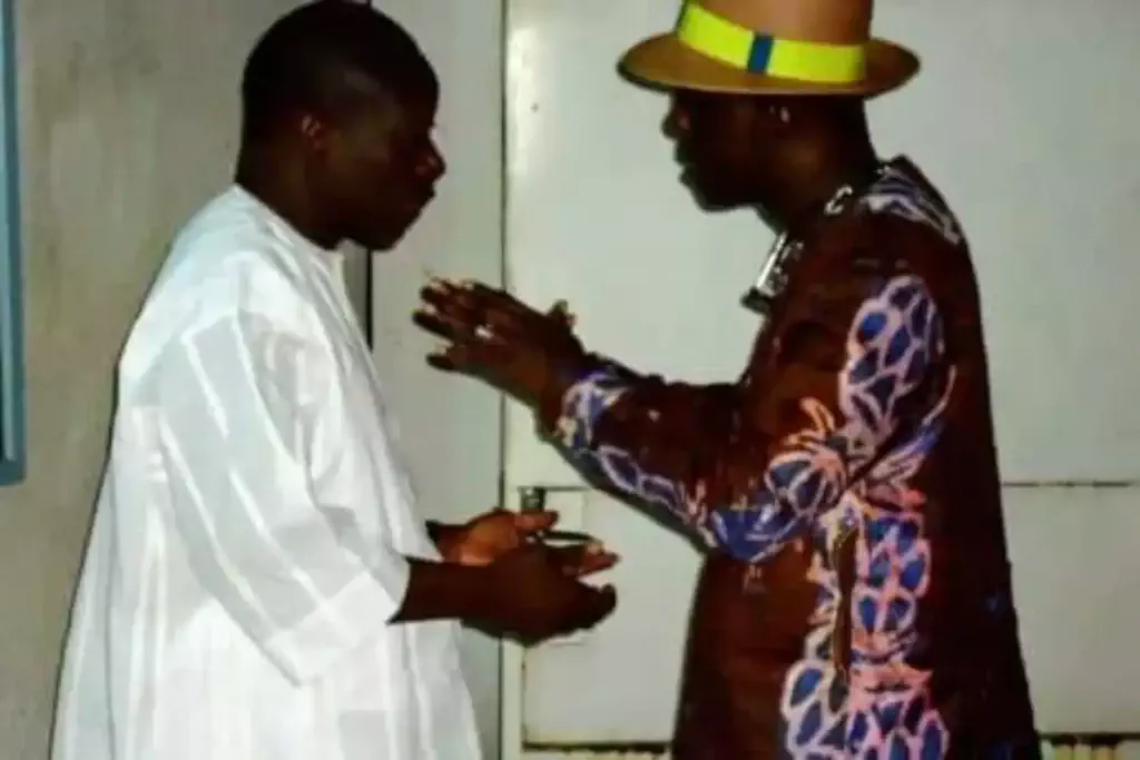 Ganiou Soglo et Patrice Talon