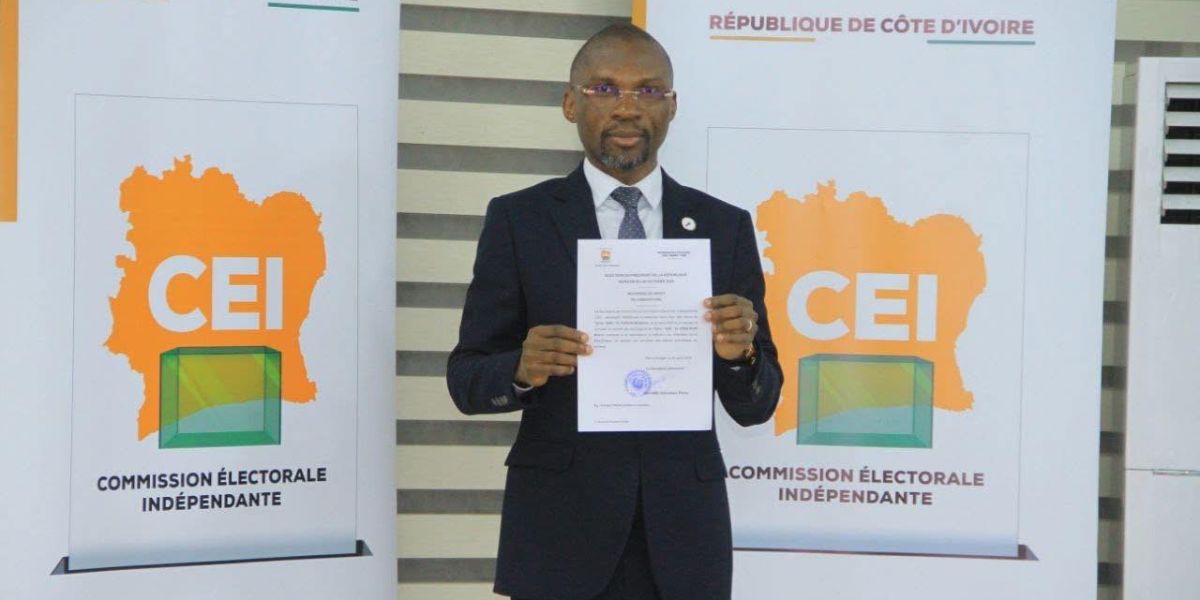 Kévin Fiéni, candidat déclaré à l’élection présidentielle ivoirienne