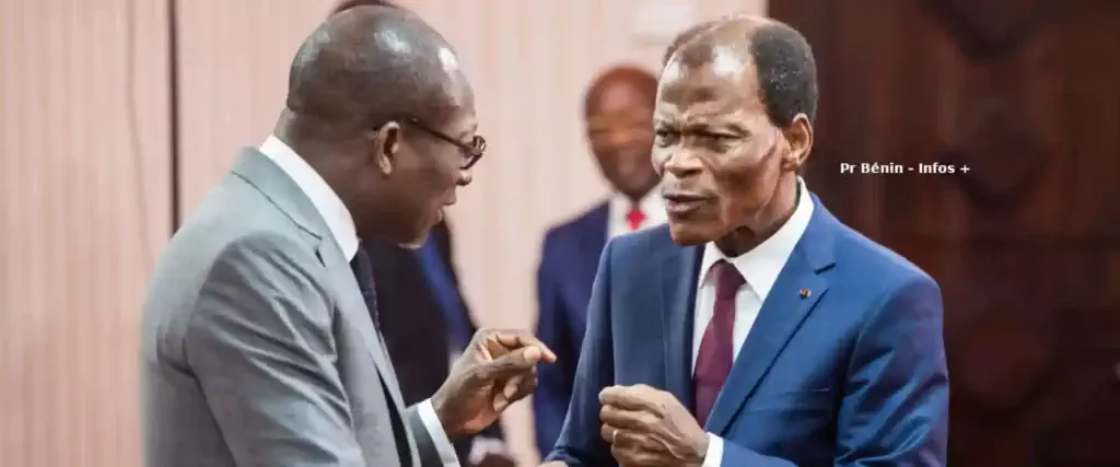 Patrice Talon et Candide Azannaï