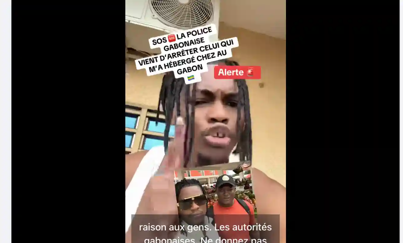 Alain Kenneth alerte sur l’arrestation de son hôte au Gabon