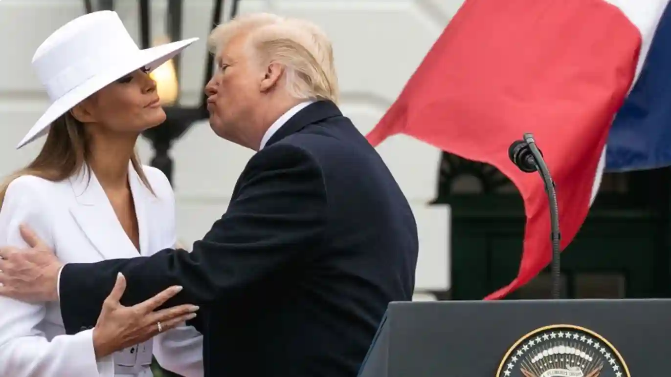 Melania et Donad Trump