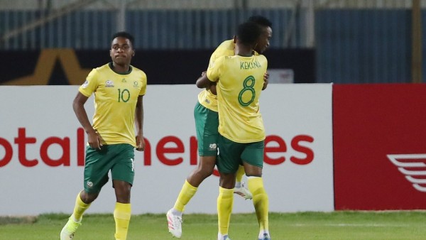 Les joueurs U20 de l'Afrique du Sud