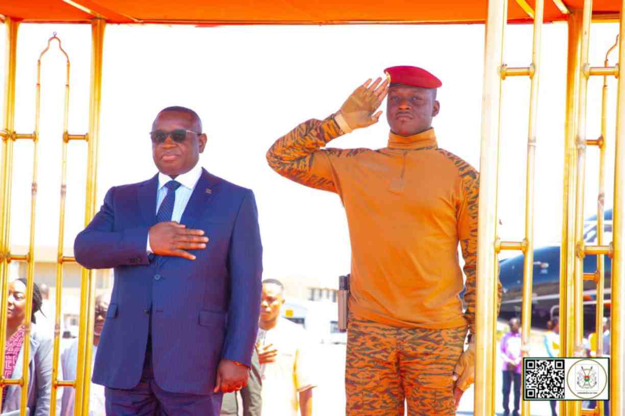 Visite du Président de la Sierra Leone à Ouagadougou