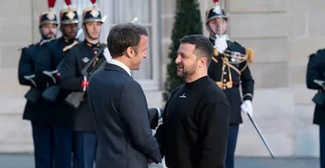 Macron - Zelensky