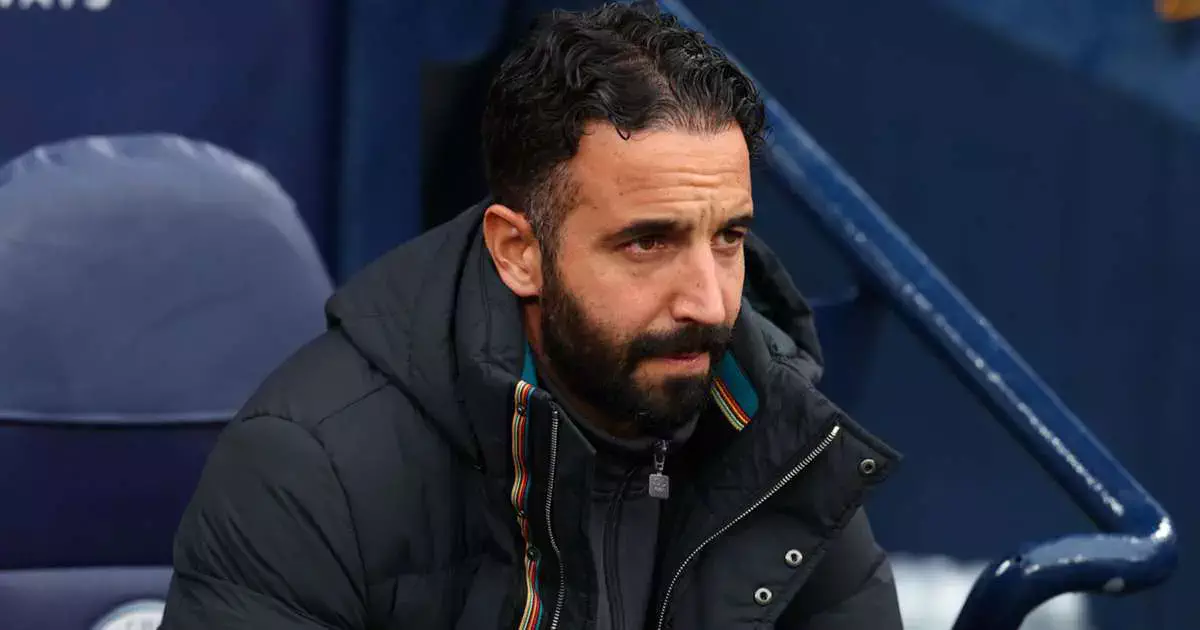 L'entraineur de Manchester United, Ruben Amorim