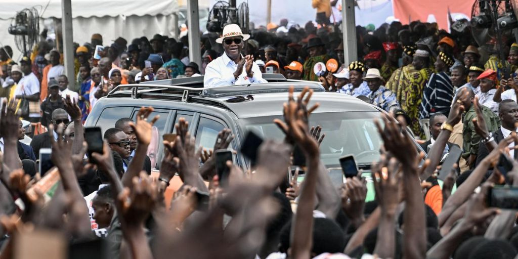Le président de la Côte d'Ivoire, Alassane Ouattara