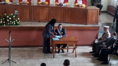 Le colonel Michael Randrianirina