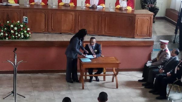 Le colonel Michael Randrianirina