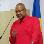 Patrick Herminie, chef du parti United Seychelles