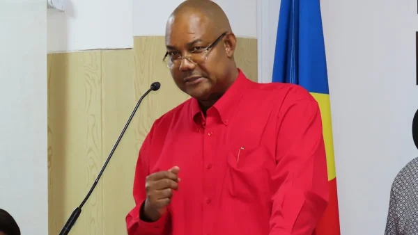 Patrick Herminie, chef du parti United Seychelles