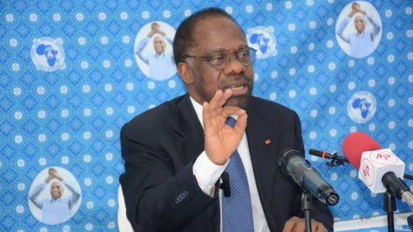 Le président exécutif du PPA-CI, Sébastien Dano Djedje