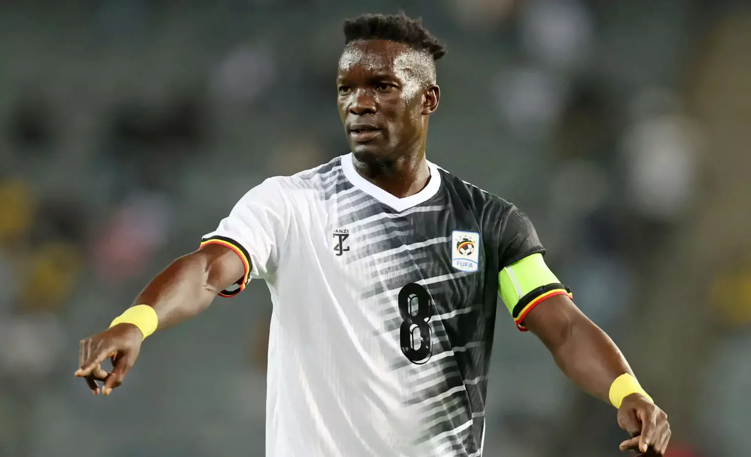 Le capitaine ougandais Khalid Aucho