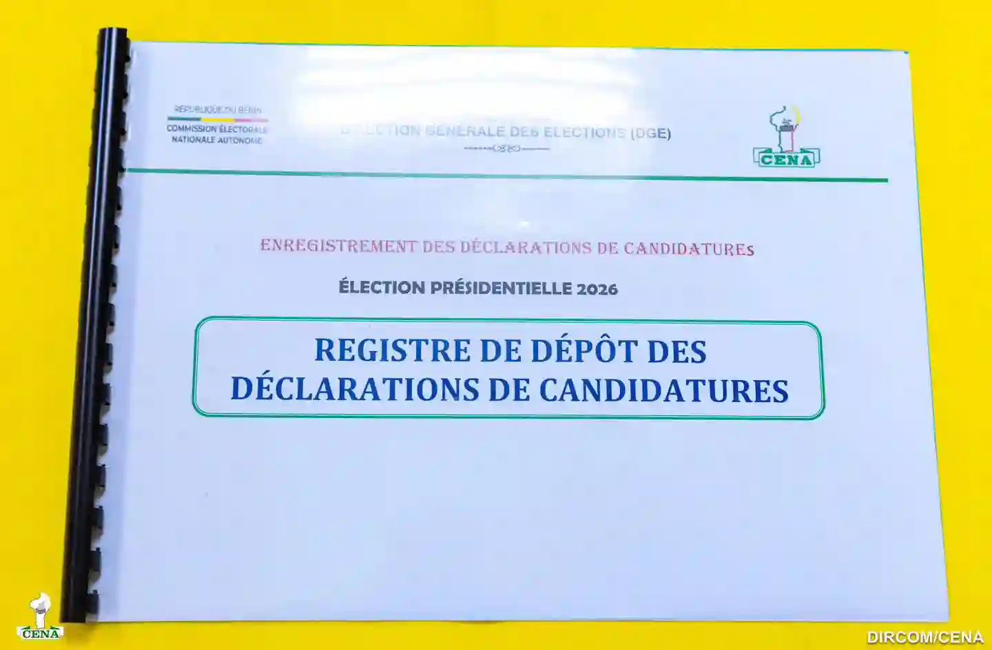 Elections présidentielle 2026 CENA