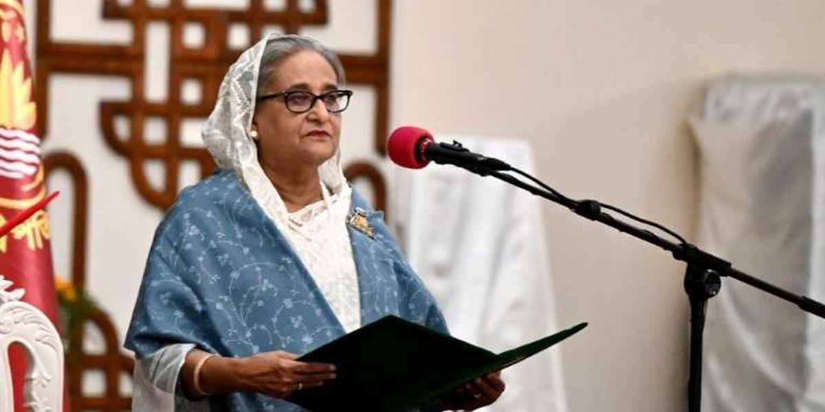 L'ancienne Première ministre bangladaise Sheikh Hasina