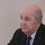 Le président Algérien, Abdelmadjid Tebboune