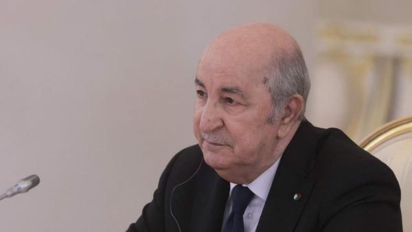 Le président Algérien, Abdelmadjid Tebboune